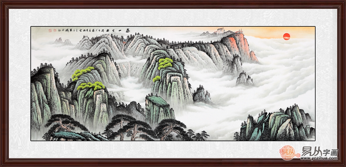中国最新画作，温馨日常画卷